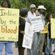 Freedmen rallied supporters in March. (Indiancountry.com)